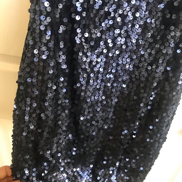 Blue Sequin Mini - Picture 2 of 3